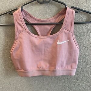 Nike pink sports bra
